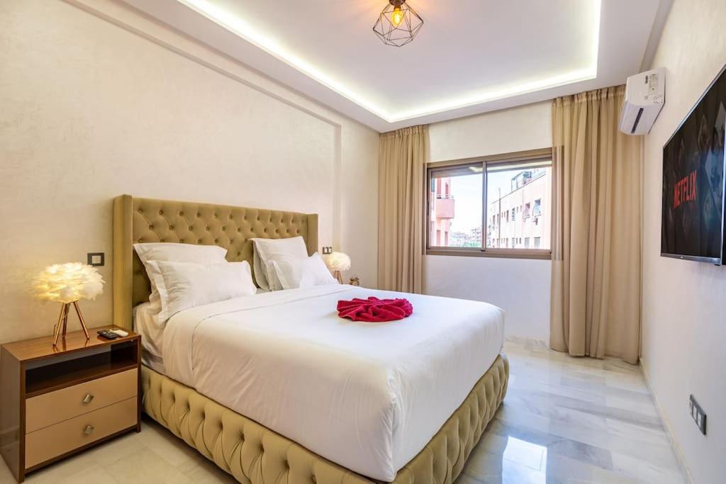 Charmante Wohnung Im Herzen Von Marrakech-Gueliz! Marrakesh Exterior foto