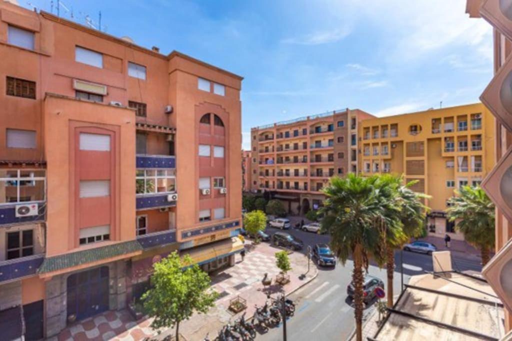 Charmante Wohnung Im Herzen Von Marrakech-Gueliz! Marrakesh Exterior foto